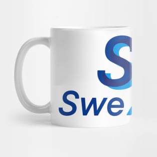 Sweaty paypal logo Mug